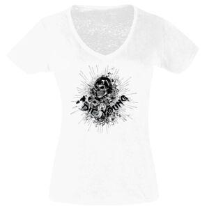 Camisetas Personalizadas Mujer Cuello de Pico Thumbnail